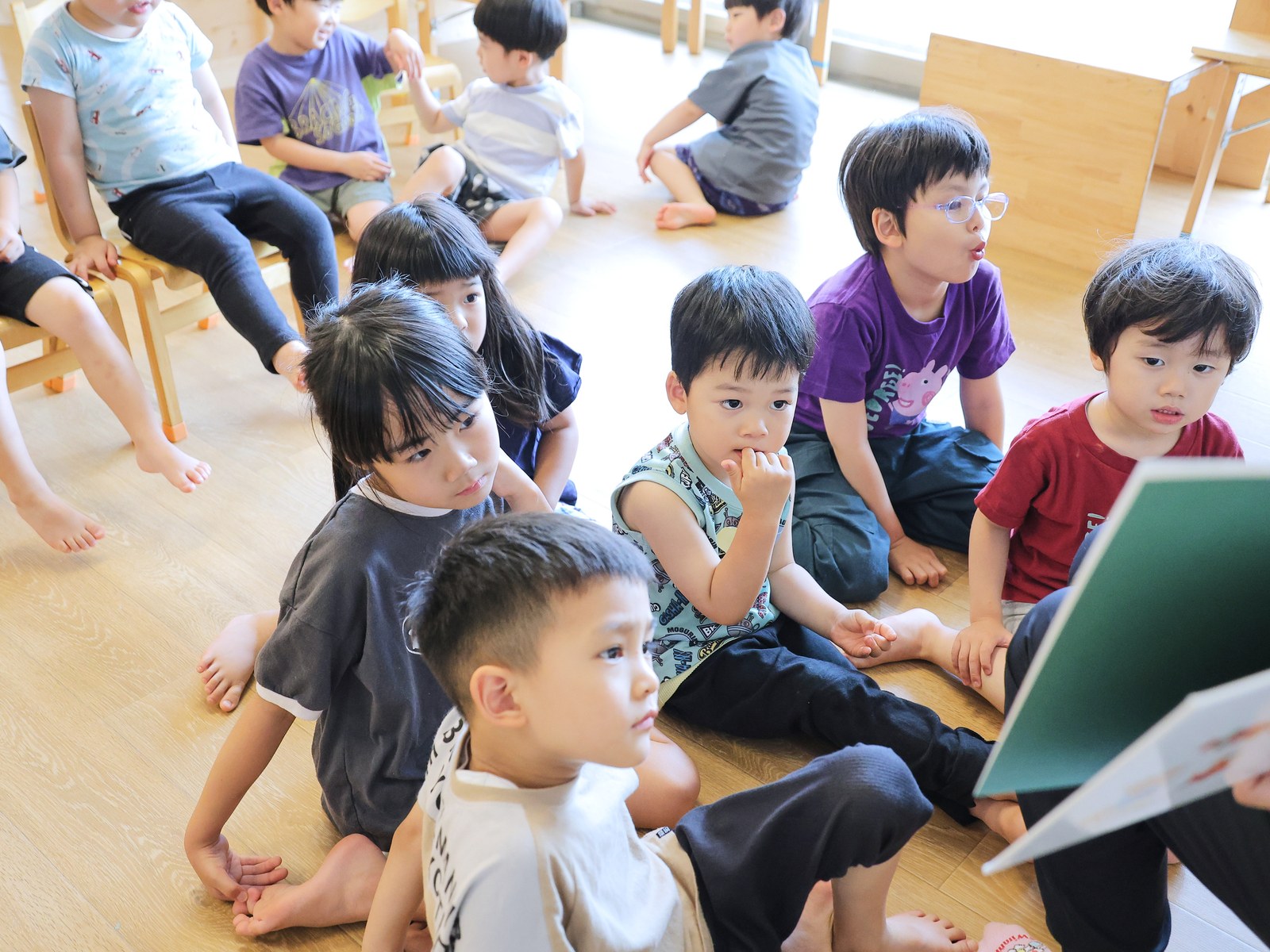 水元保育園の職員と子どもたちの様子